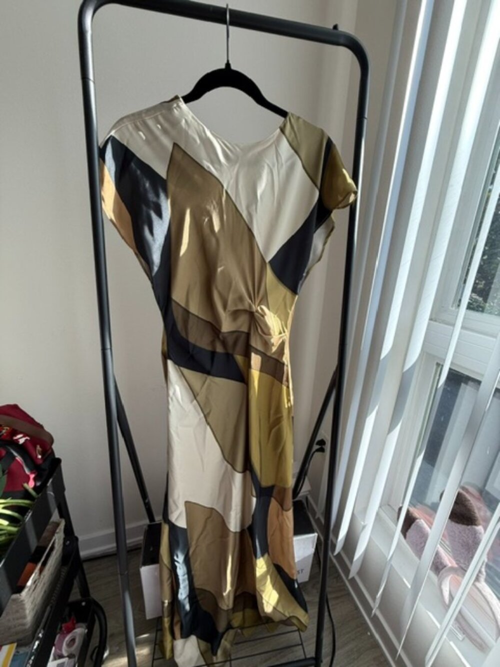 Zara Geometric Pattern Dress